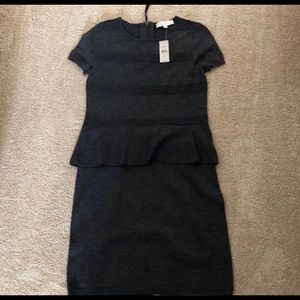 LOFT Dresses - Peplum Sweater Dress NWT LOFT Dresses - Peplum Sweater Dress NWT